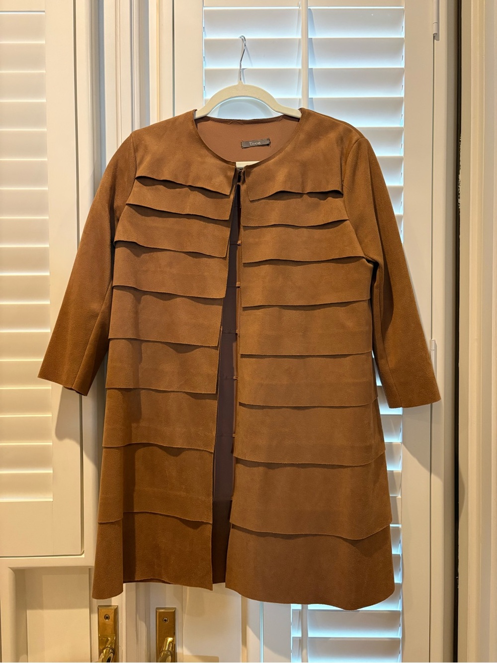 Vintage Italian Tan Women's Coat